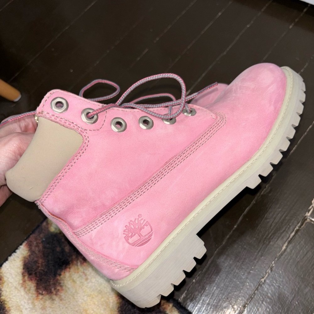Timberland Pink Boots
